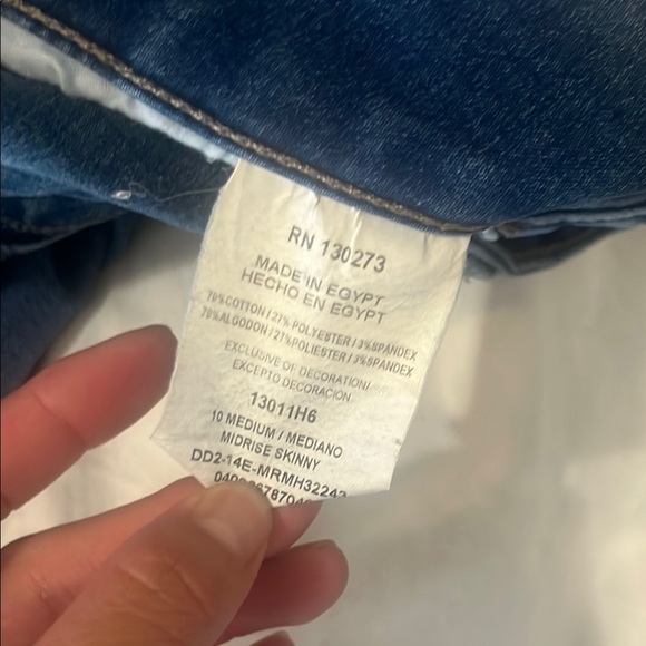 Lee Women's Skinny Stretch Blue Jeans - Picture 3 of 4